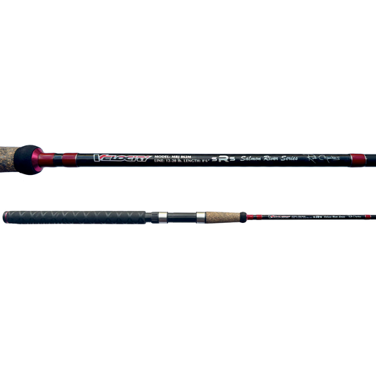 best fishing rod and reel for salmon Catch More Fish Spinning Kit spooled with Stren line Salmon Fishing River Fishing Rod