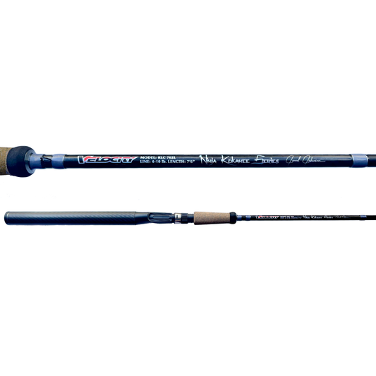 Kokanee trolling rod - Ninja Kokanee Series by Velocity Fishing. 