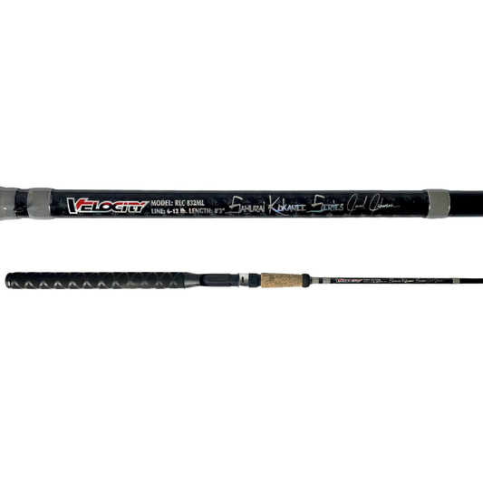 Kokanee trolling rod - Samurai Kokanee series by Velocity Fishing
